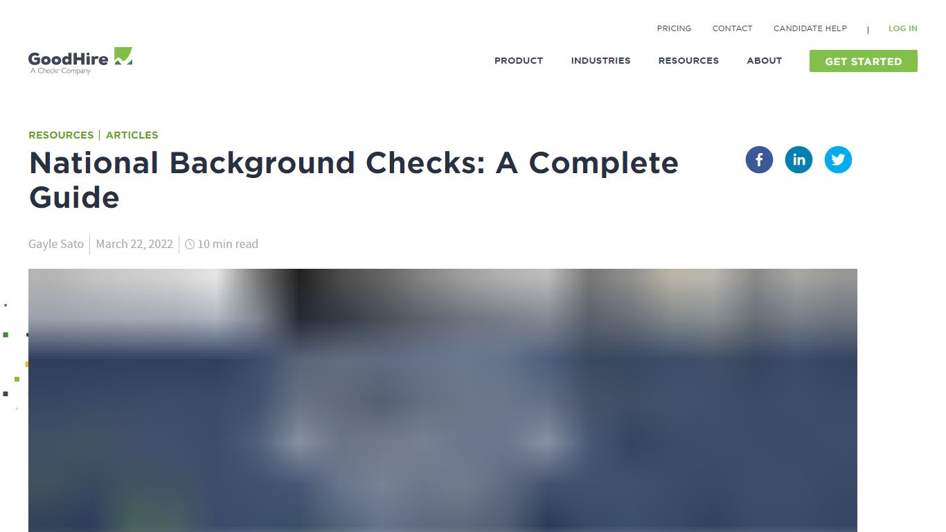 National Background Checks | GoodHire