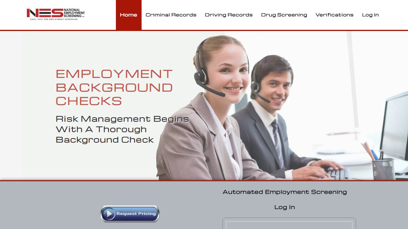 Home - National Employment Screening